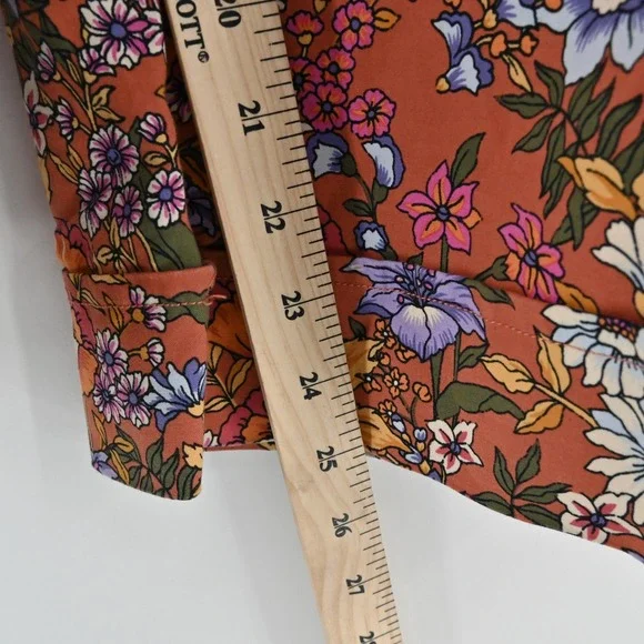 Anthropologie Floral Ankle Pants - Multicolor - Picture 5 of 13